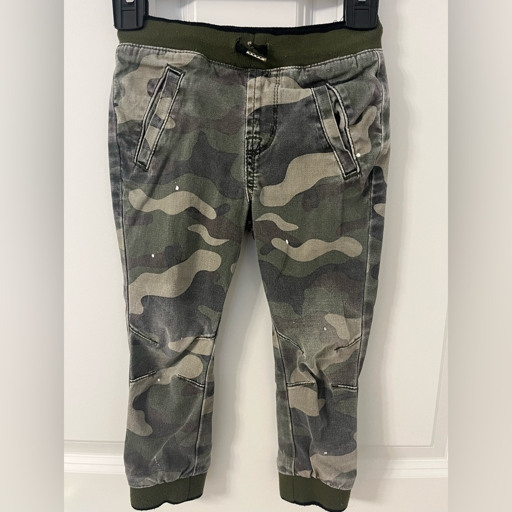 Boys Hudson Camouflage Pull On Joggers